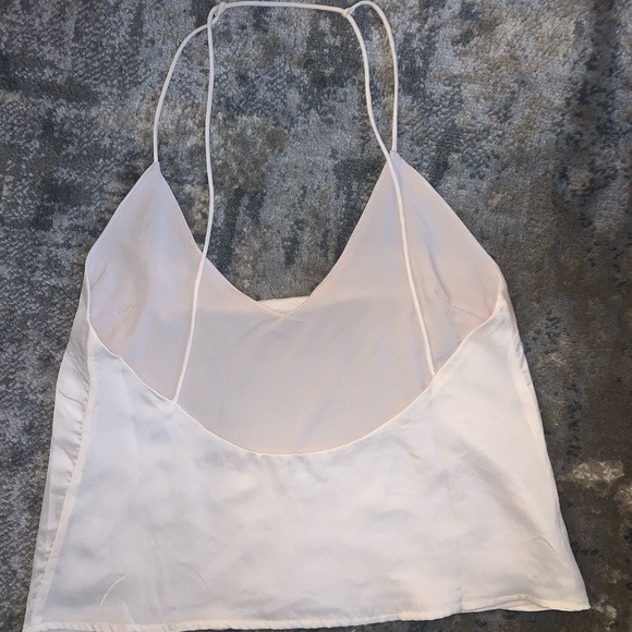 Tobi Ivory Satin Tank - Picture 4 of 4